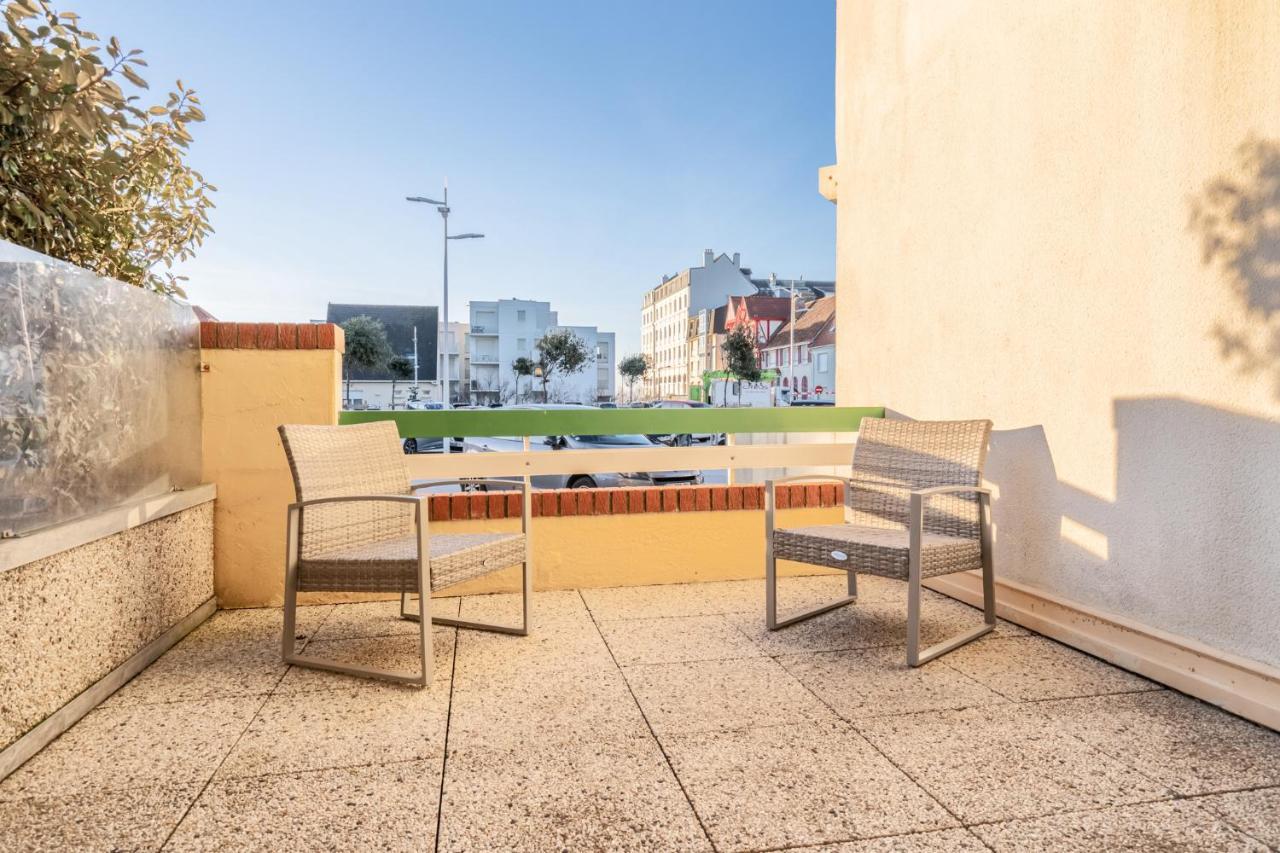 Agreable Appartement Et Terrasse A 2 Pas De La Mer Wimereux Eksteriør billede